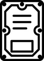 Storage data icon symbol image for database illustration vector