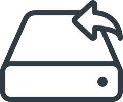 Storage data icon symbol image for database illustration vector