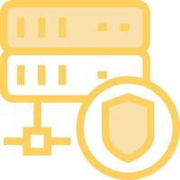 Storage data icon symbol image for database illustration vector