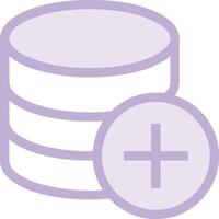 Storage data icon symbol image for database illustration vector