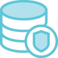 Storage data icon symbol image for database illustration vector