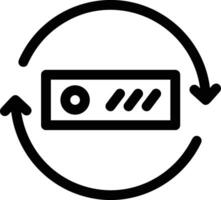 Storage data icon symbol image for database illustration vector
