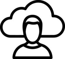Storage data icon symbol image for database illustration vector