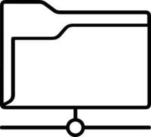 almacenamiento datos icono símbolo imagen para base de datos ilustración vector