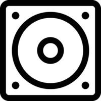 Storage data icon symbol image for database illustration vector