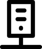 Storage data icon symbol image for database illustration vector
