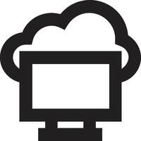 Storage data icon symbol image for database illustration vector
