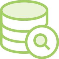 Storage data icon symbol image for database illustration vector