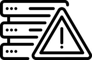 Storage data icon symbol image for database illustration vector