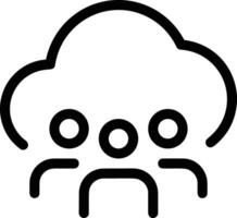 Storage data icon symbol image for database illustration vector