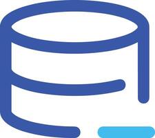 Storage data icon symbol image for database illustration vector