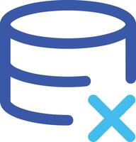 Storage data icon symbol image for database illustration vector