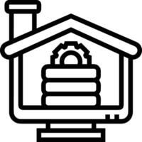 Storage data icon symbol image for database illustration vector