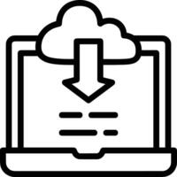 Storage data icon symbol image for database illustration vector