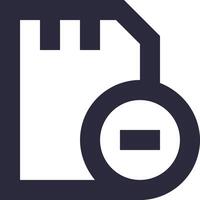Storage data icon symbol image for database illustration vector