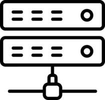 Storage data icon symbol image for database illustration vector
