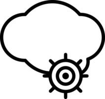 Storage data icon symbol image for database illustration vector
