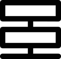Storage data icon symbol image for database illustration vector