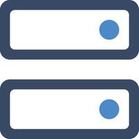 Storage data icon symbol image for database illustration vector