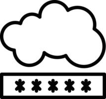 Storage data icon symbol image for database illustration vector