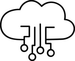 Storage data icon symbol image for database illustration vector