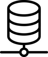 Storage data icon symbol image for database illustration vector