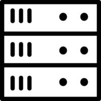 Storage data icon symbol image for database illustration vector