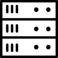 Storage data icon symbol image for database illustration vector