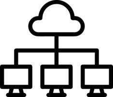 Storage data icon symbol image for database illustration vector
