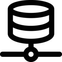 Storage data icon symbol image for database illustration vector