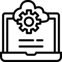 Storage data icon symbol image for database illustration vector