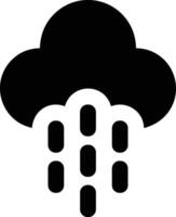 Cloud icon symbol image. Illustration of the hosting storage vector