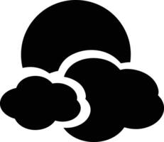 Cloud icon symbol image. Illustration of the hosting storage vector