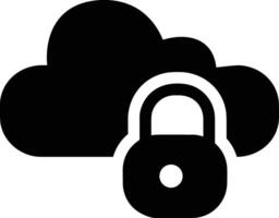 Cloud icon symbol image. Illustration of the hosting storage vector