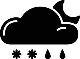 Cloud icon symbol image. Illustration of the hosting storage vector