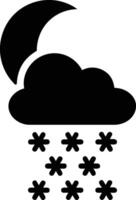 Cloud icon symbol image. Illustration of the hosting storage vector