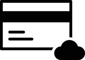 Cloud icon symbol image. Illustration of the hosting storage vector