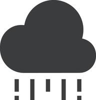 Cloud icon symbol image. Illustration of the hosting storage vector