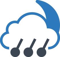 Cloud icon symbol image. Illustration of the hosting storage vector