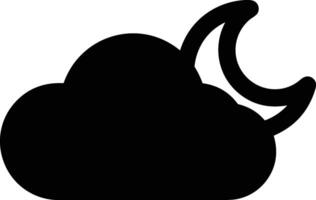 Cloud icon symbol image. Illustration of the hosting storage vector