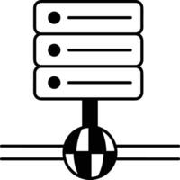 Cloud icon symbol image. Illustration of the hosting storage vector