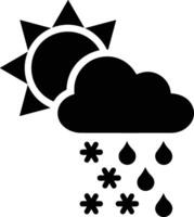 Cloud icon symbol image. Illustration of the hosting storage vector