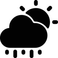 Cloud icon symbol image. Illustration of the hosting storage vector