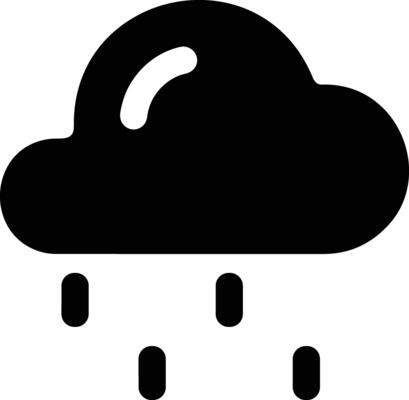 Cloud icon symbol image. Illustration of the hosting storage