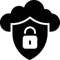 Cloud icon symbol image. Illustration of the hosting storage vector