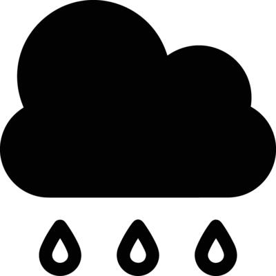 Cloud icon symbol image. Illustration of the hosting storage