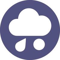 Cloud icon symbol image. Illustration of the hosting storage vector