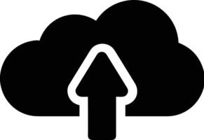 Cloud icon symbol image. Illustration of the hosting storage vector