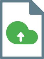 Cloud icon symbol image. Illustration of the hosting storage vector