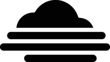 Cloud icon symbol image. Illustration of the hosting storage vector